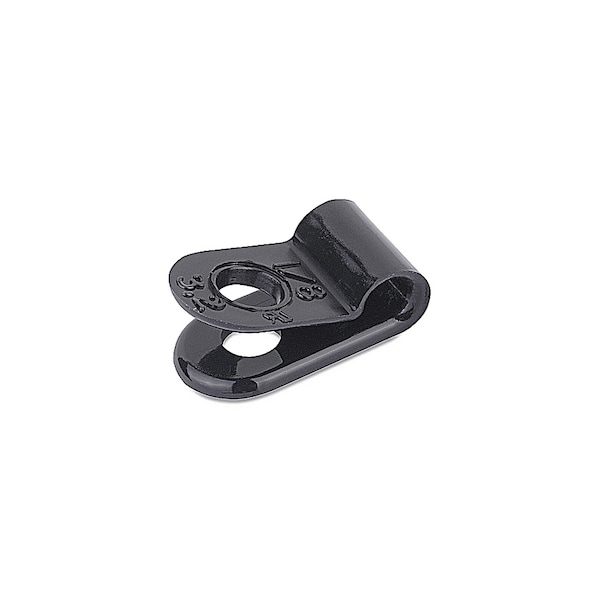 Thomas & Betts CABLE CLAMP BLK PLAIN EDGE, .31 DIA, N4NY-005B-0-M